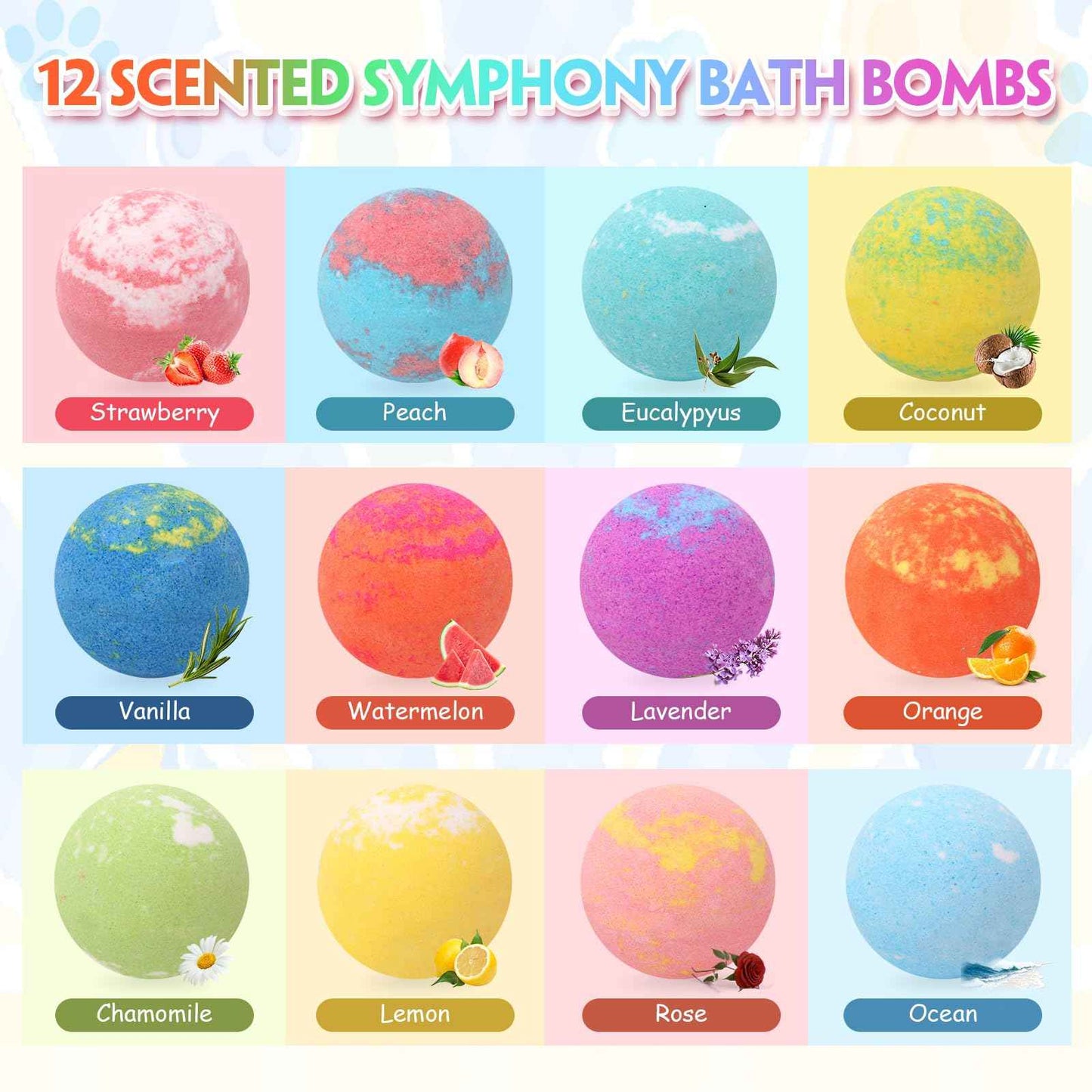 Bath Bombs for Kids with Surprise Inside Kids Bath Bombs with Toys for Boys Girls Handmade Fizzy Balls Bubble Bath Bomb Gift Set for Christmas New Year