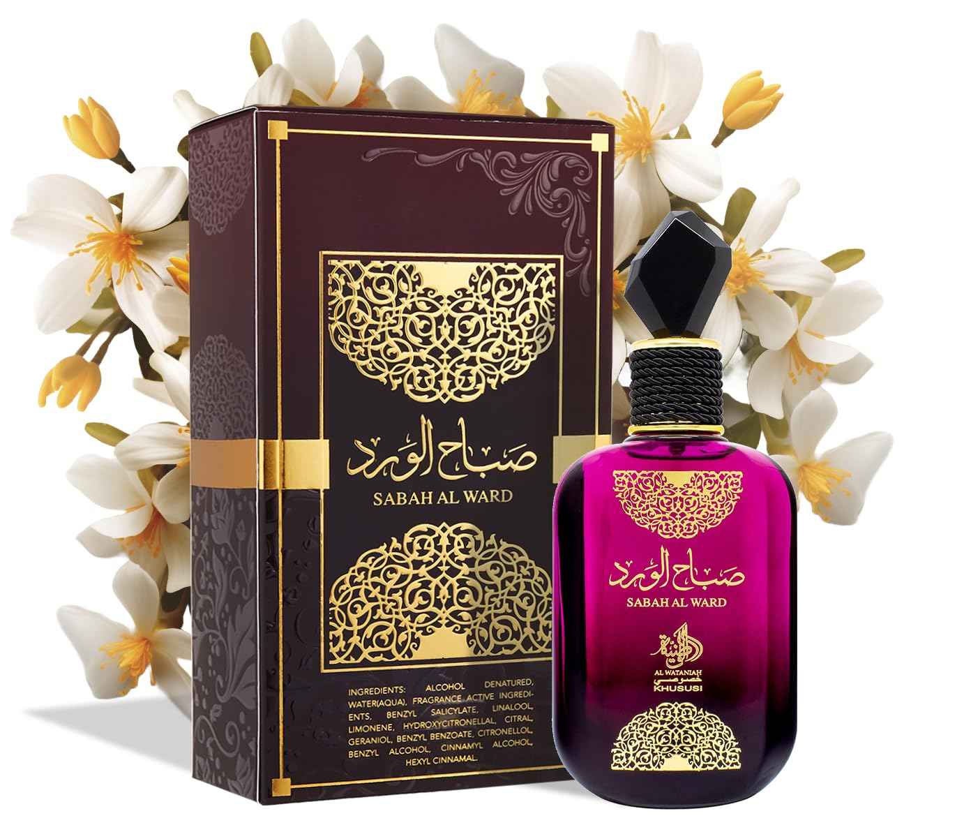 Al Wataniah Perfume for Women, Sabah Al Ward