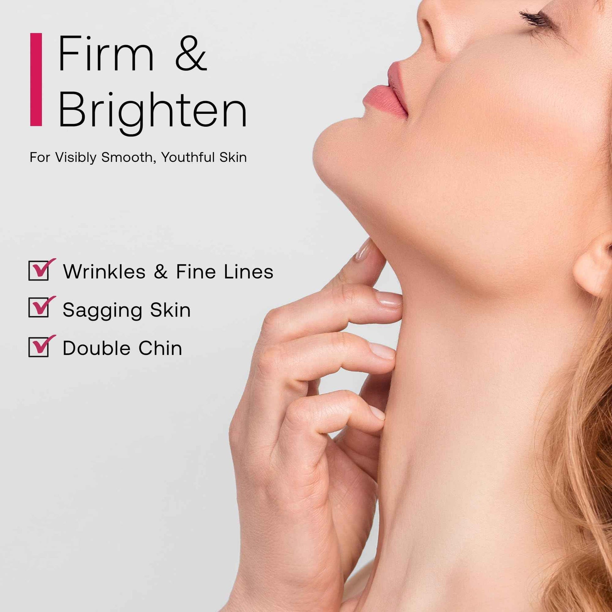 Bestkiss Retinol Neck Firming Cream with Cooling & Massaging Roller Applicator - Hydrates, Lifts, Smoothes Wrinkles, Fine Lines & Tightens Sagging Skin with Niacinamide & Hyaluronic Acid, 1.7oz/50g