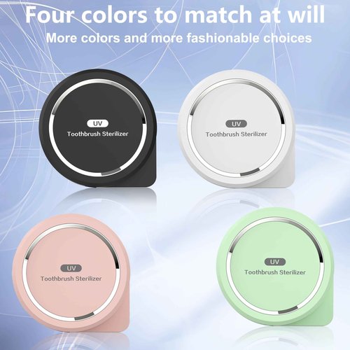 Cahot Toothbrush case Holder, Toothbrush cleaner and Holder Cover Caps with Fan Drying, Rechargeable Portable Toothbrush Case Fits Most Electric and Manual Toothbrushes (Black)