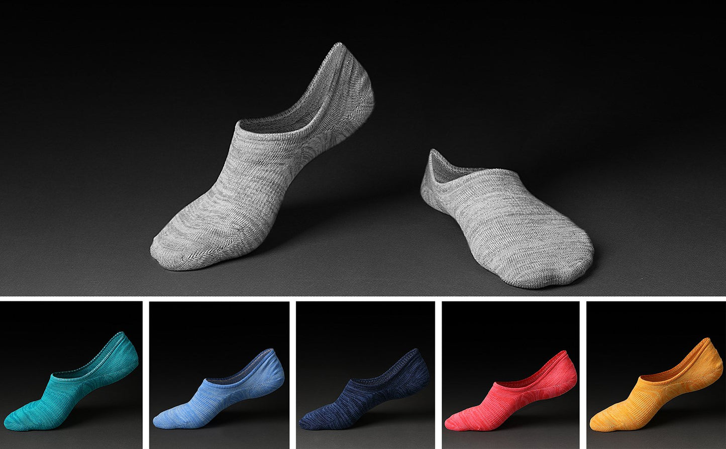 IDEGG No Show Socks Womens and Men Low Cut Ankle Short Anti-slid Athletic Running Novelty Casual Invisible Liner Socks