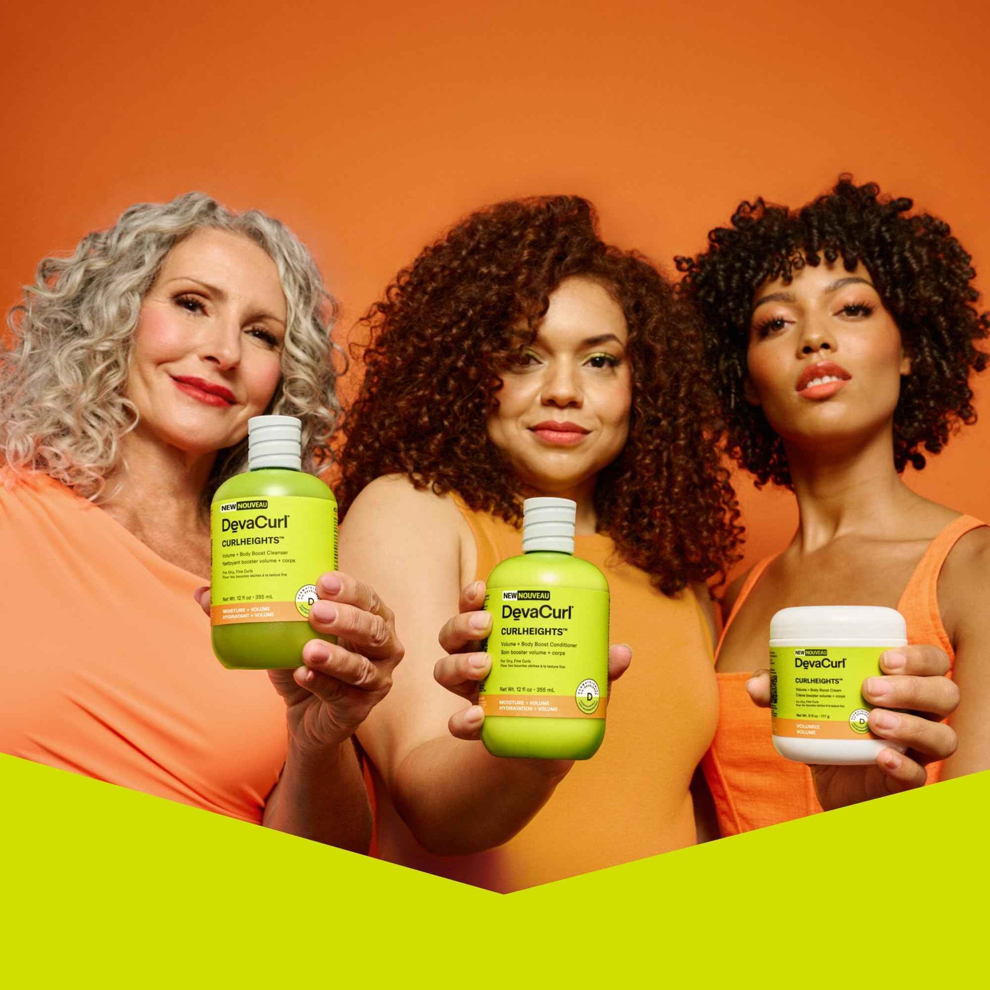 DevaCurl CurlHeights Volume + Body Boost Conditioner, 12 oz