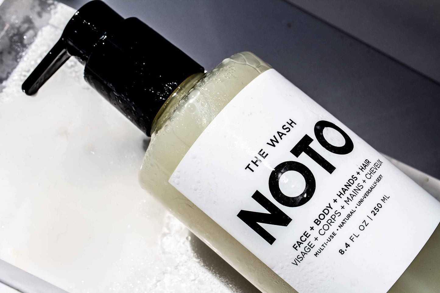 NOTO Botanics - The Wash (Face + Hands + Body + Hair) | Clean, Natural, Non-Toxic Beauty (8.4 fl oz | 248 ml)