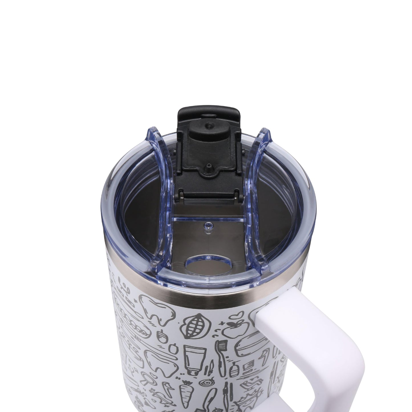 4LIEUBASMI 40 Oz Dental Laser Engrave Tumbler, Dentist Appreciation Gifts for Men and Women - Christmas Birthday Retirement Gifts for Dentists, Coworkers, and Friends