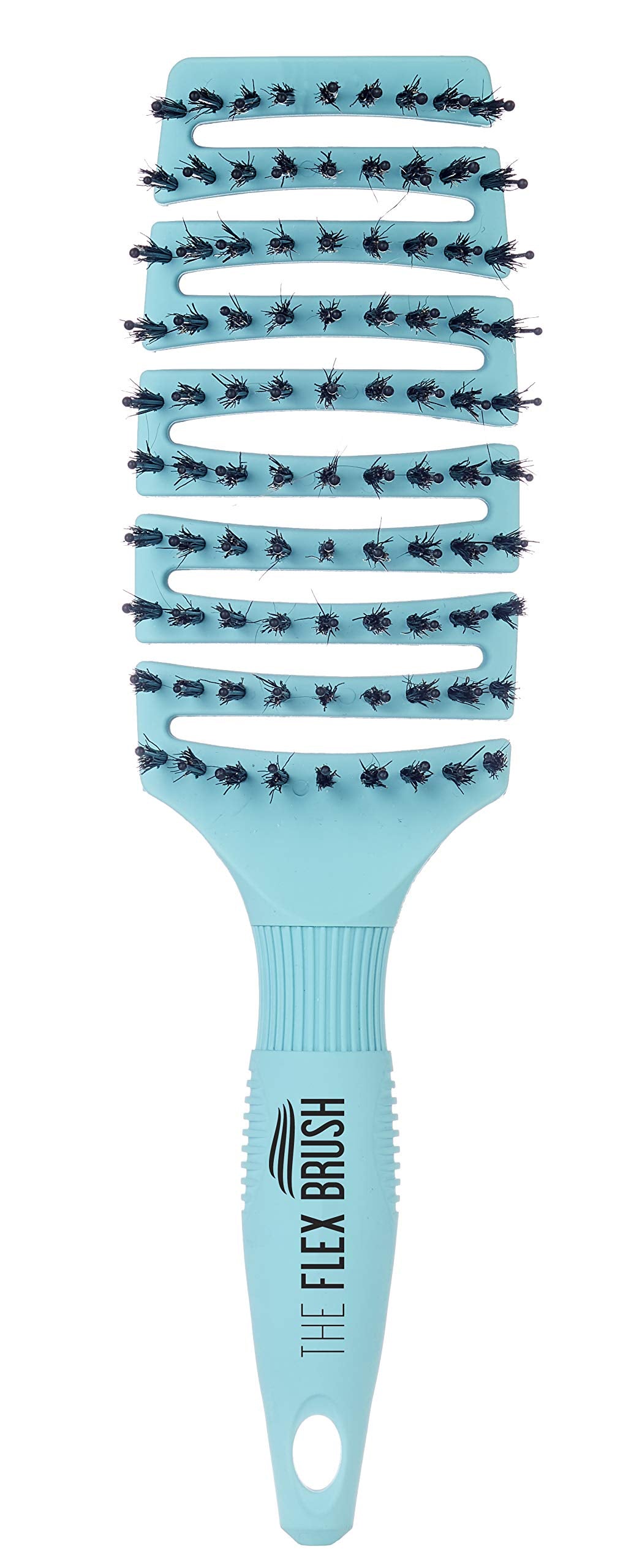 THE FLEX BRUSH XL BOAR/ NYLON MIX (Blue)