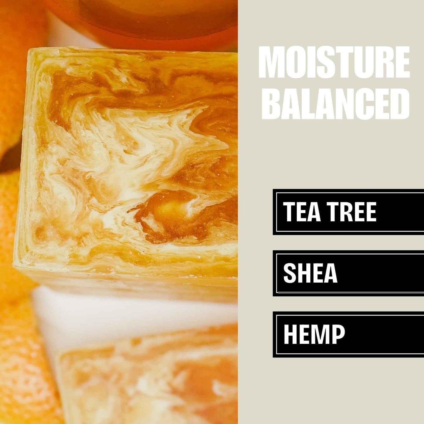 made One Beefy Bar | Royal Pamplemousse | Shampoo, Body Wash & Shaving Soap | Grapefruit & Sandalwood Scent | Breakaway Brick Design | Moisturizing with Coconut Oil, Shea Butter & Aloe Vera | 16 oz