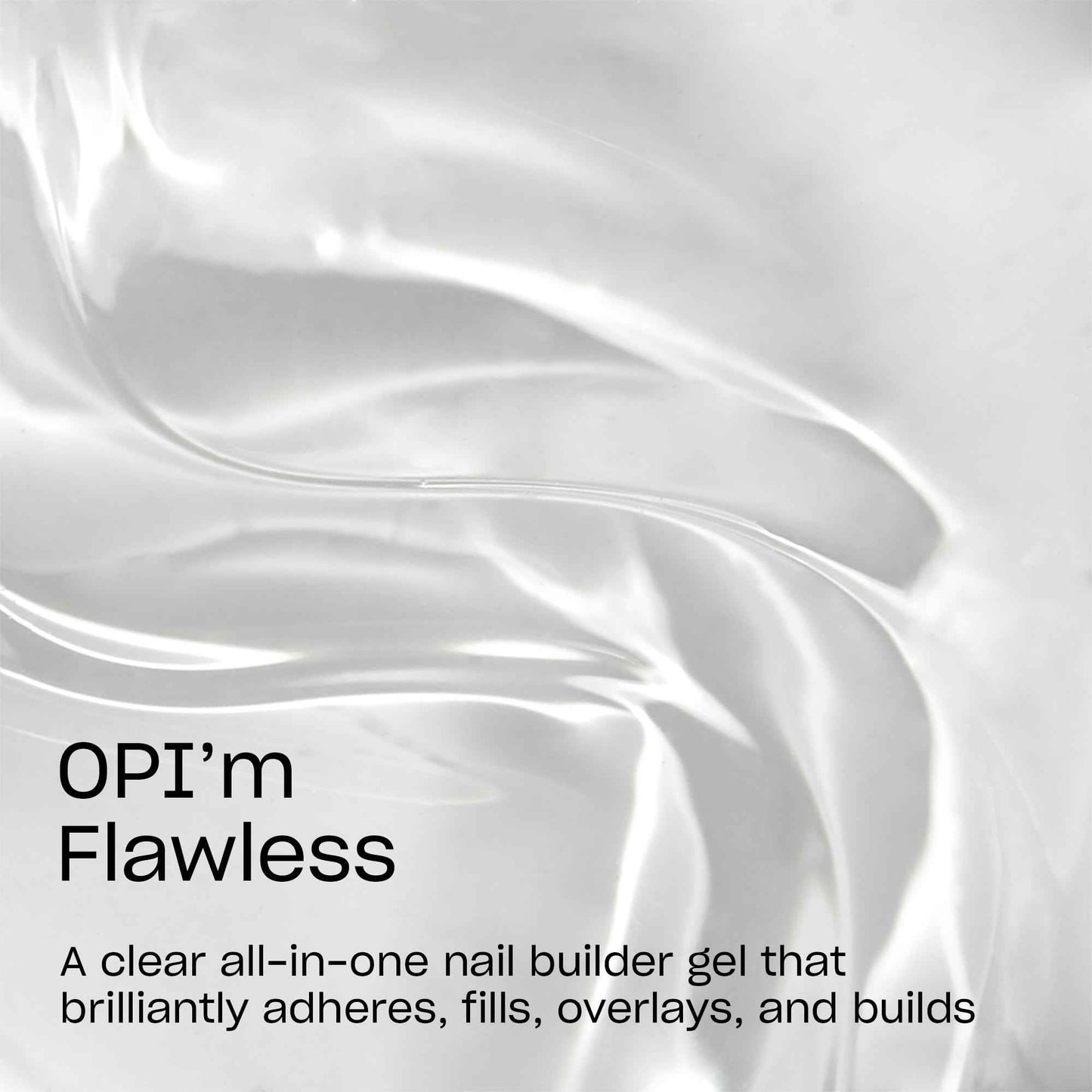 OPI GELevate 4-in-1 Nail Builder Gel | OPI’m Flawless, Clear Color | UV Cure Gel Builder Nail Polish | Vegan | 15 ML