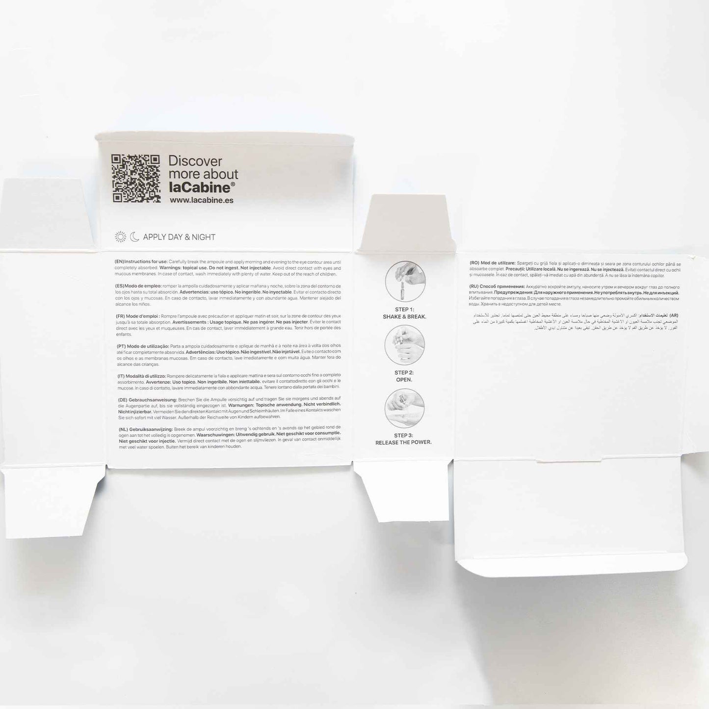 LaCabine EYE CONTOUR | EYE + (10 x 2ml/ 0.07Fl Oz)