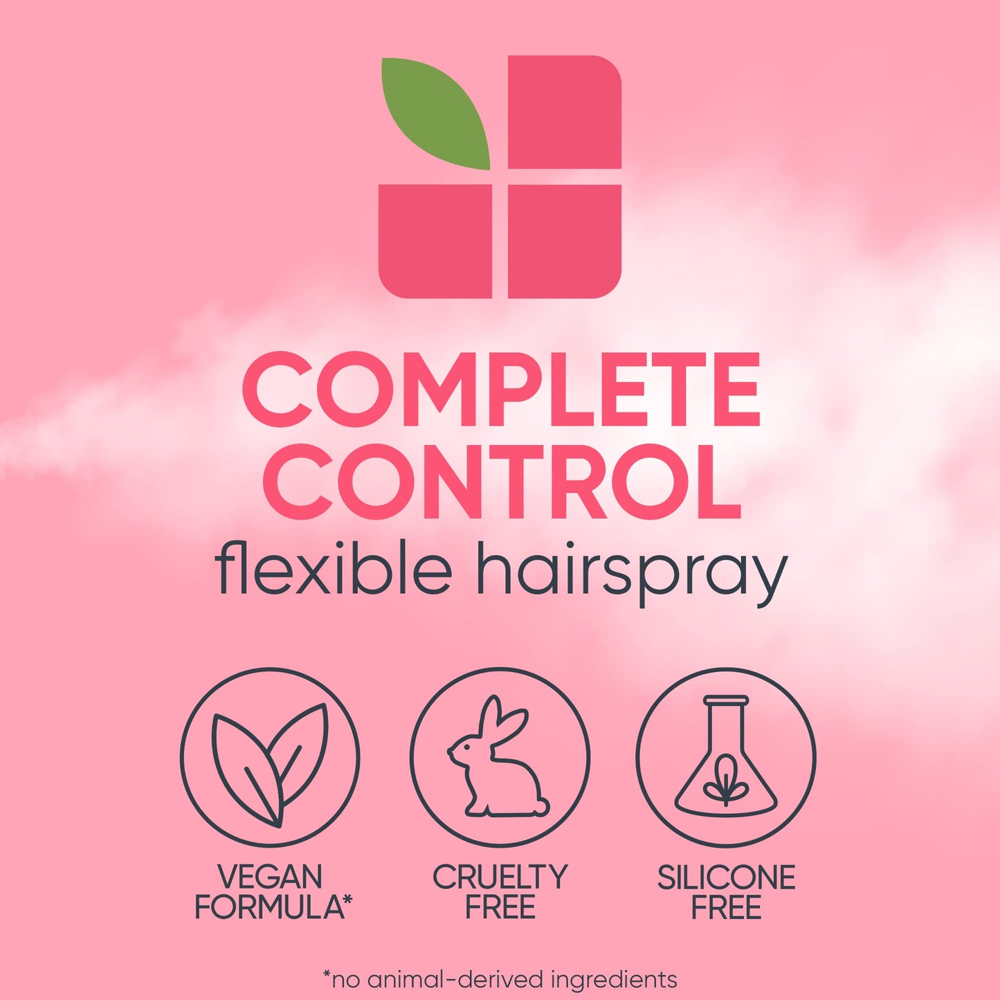 Biolage Styling Complete Control Hairspray | Adjustable Control Hairspray For Volume, Texture & Hold | For All Hair Types | Paraben-Free | Vegan | 10 Oz