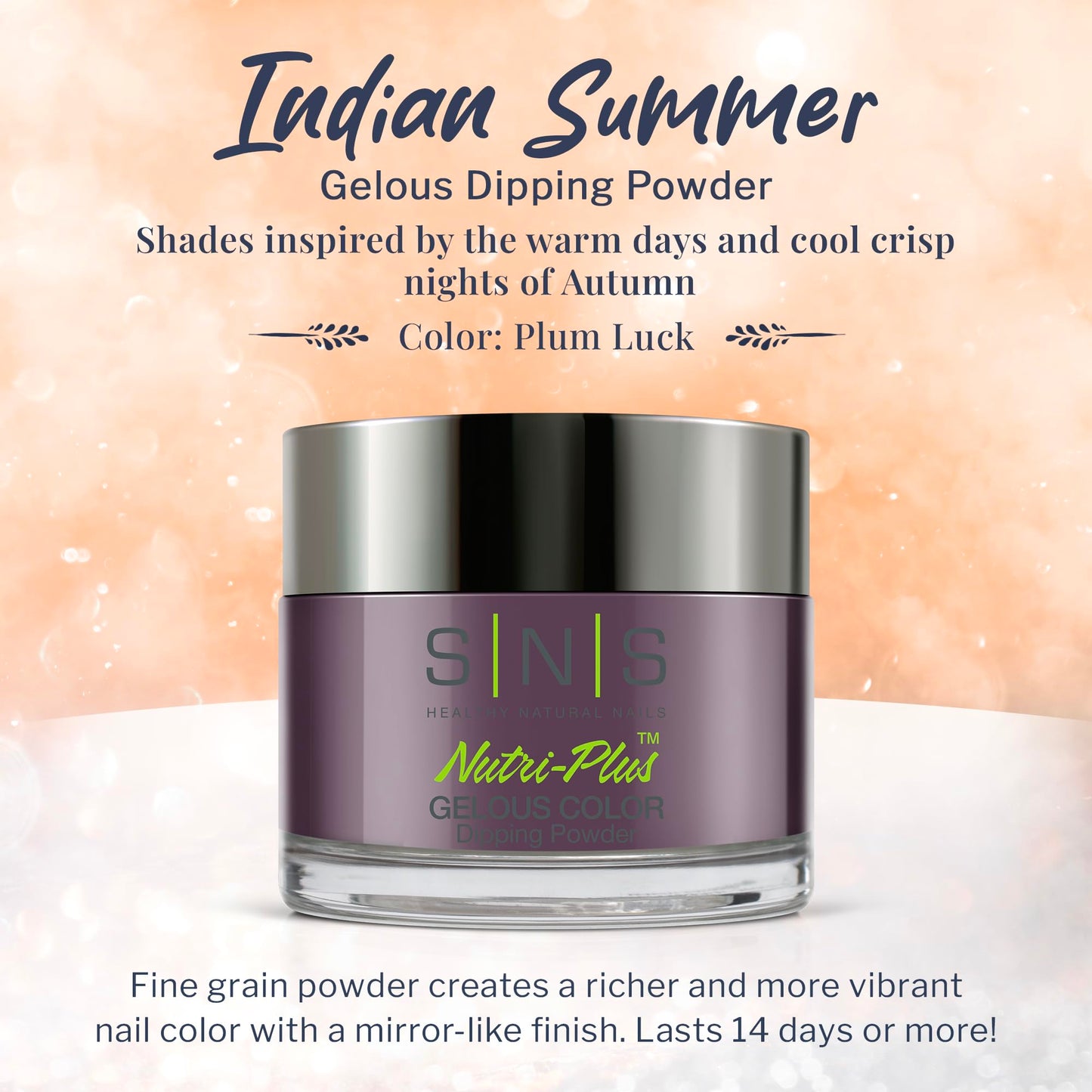 SNS Nails Dipping Powder Gelous Color - Indian Summer Collection - IS16-1oz