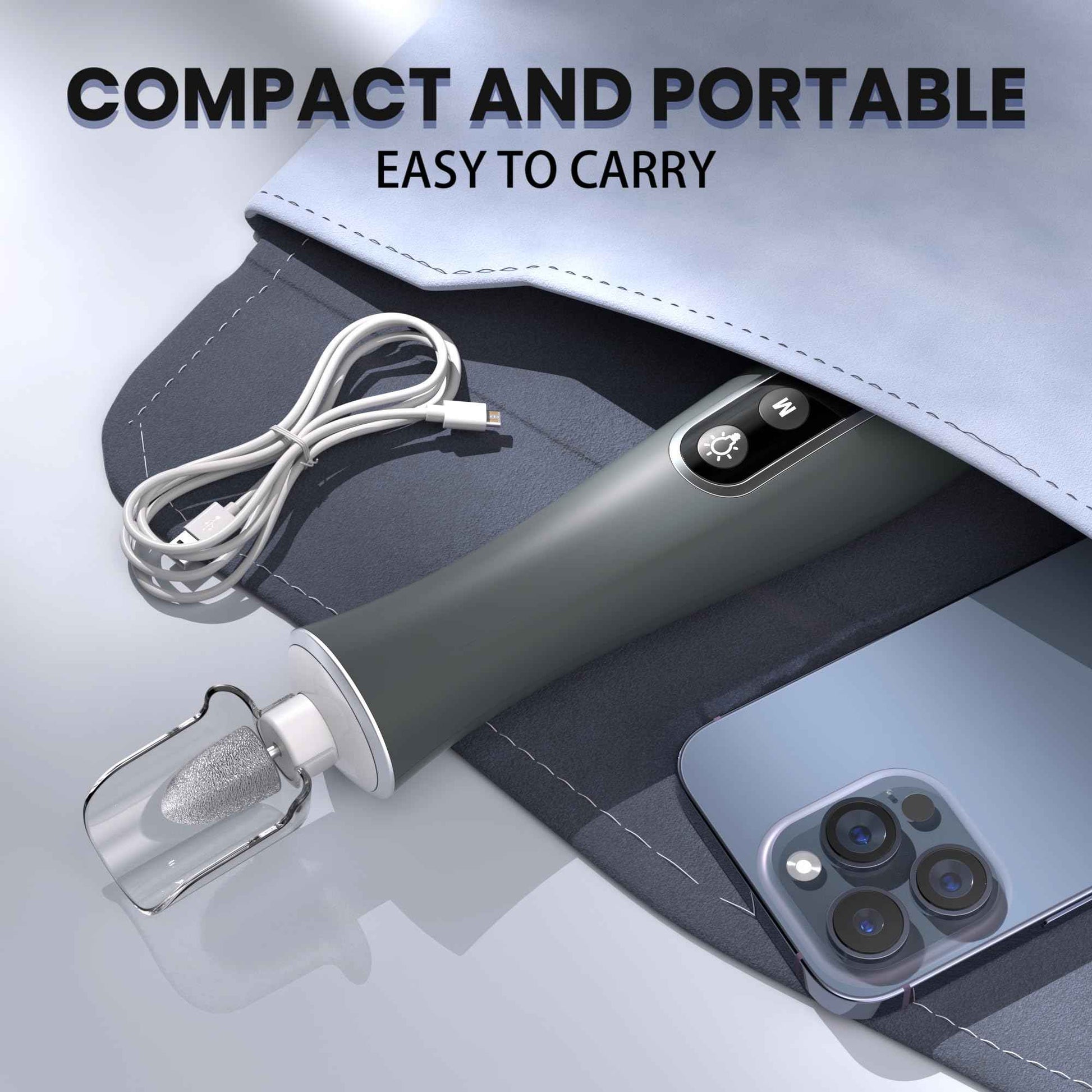 Electric Nail File Drill, Cordless 2000 mAh Rechargeable Nail Filer Electric, Portable Nail Dril 10 Speeds Professional Machine Drill for Nails Acrylic Manicure and Thick Toenails Grinder