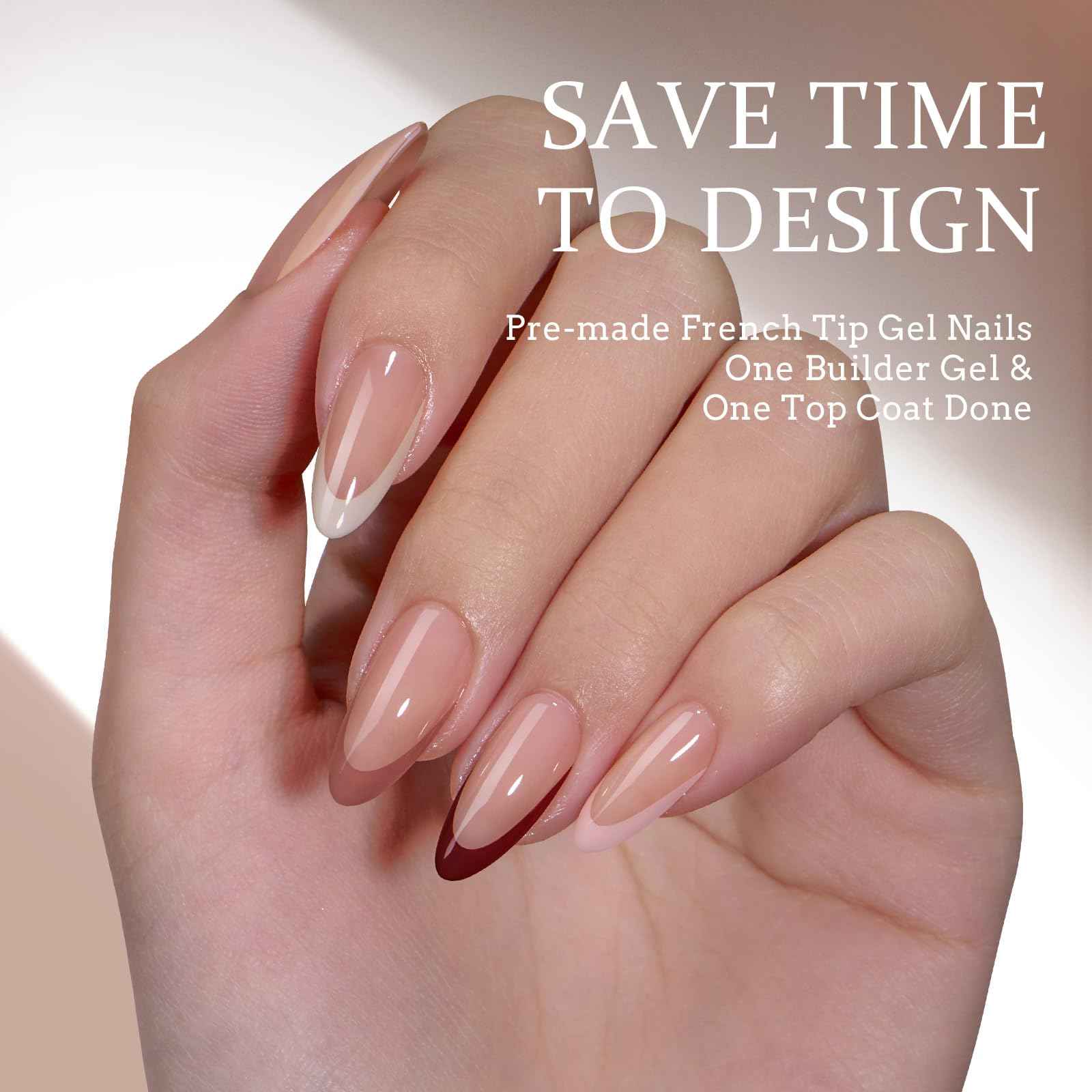 btartboxnails XCOATTIPS French Gel Nails Nail Gel for Nail Tips