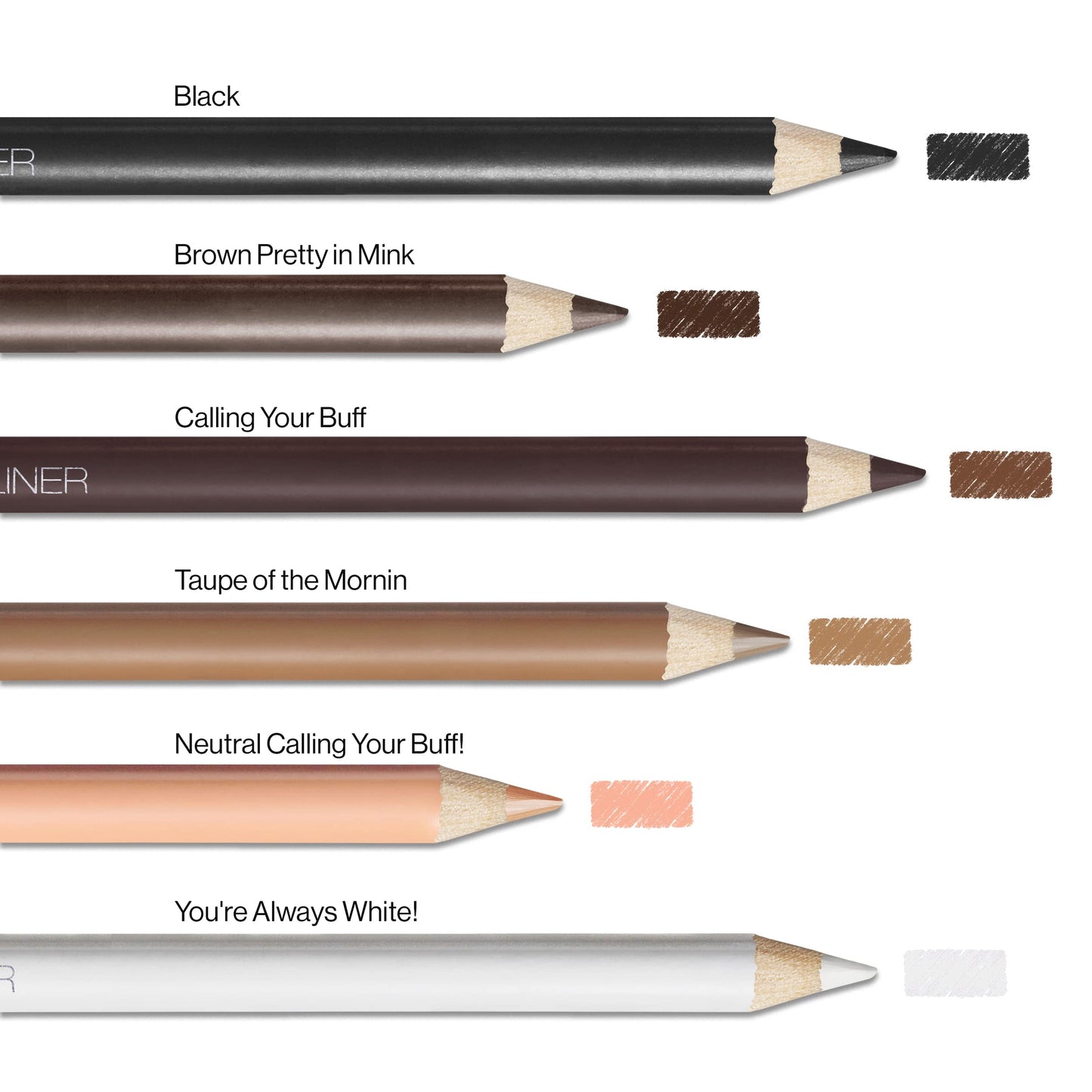 wet n wild Color Icon Kohl Eyeliner Pencil - Rich Hyper-Pigmented Color, Smooth Creamy Application, Long-Wearing Matte Finish Versatility, Cruelty-Free & Vegan - Pretty in Mink