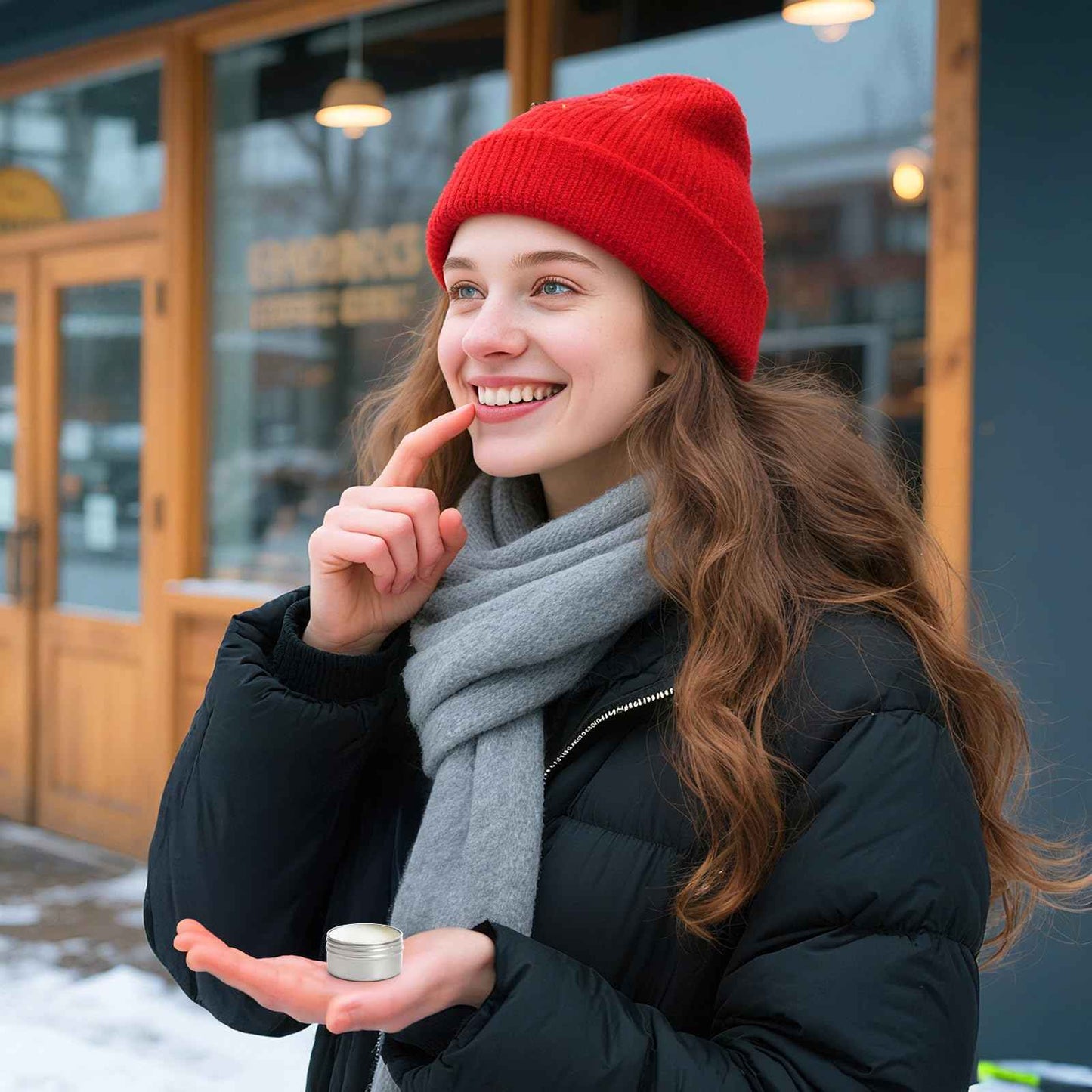 Tosnail 48 Pack 1 Oz / 30 ML Mini Metal Round Tins with Screw Lids, 1.85 Inch Empty Sample Jars, Travel Storage Containers