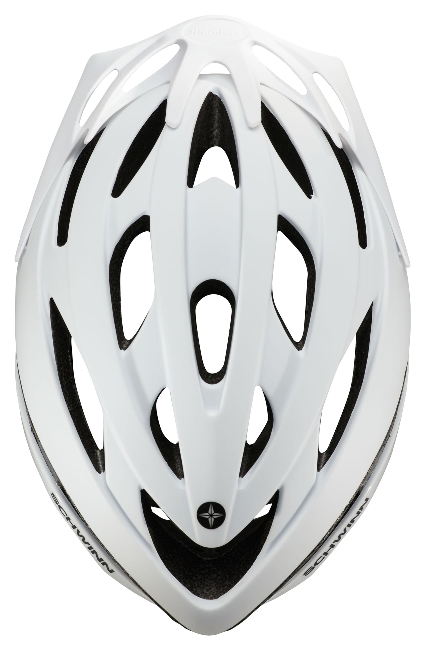 Schwinn Thrasher Bike Helmet for Adult Men Women Age 14+ with Suggested Fit 58-62cm, Lightweight with Adjustable Side and Chin Strap, No Light, White