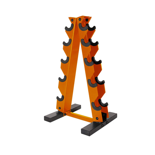 CAP Barbell A-Frame Dumbbell Weight Rack, Orange