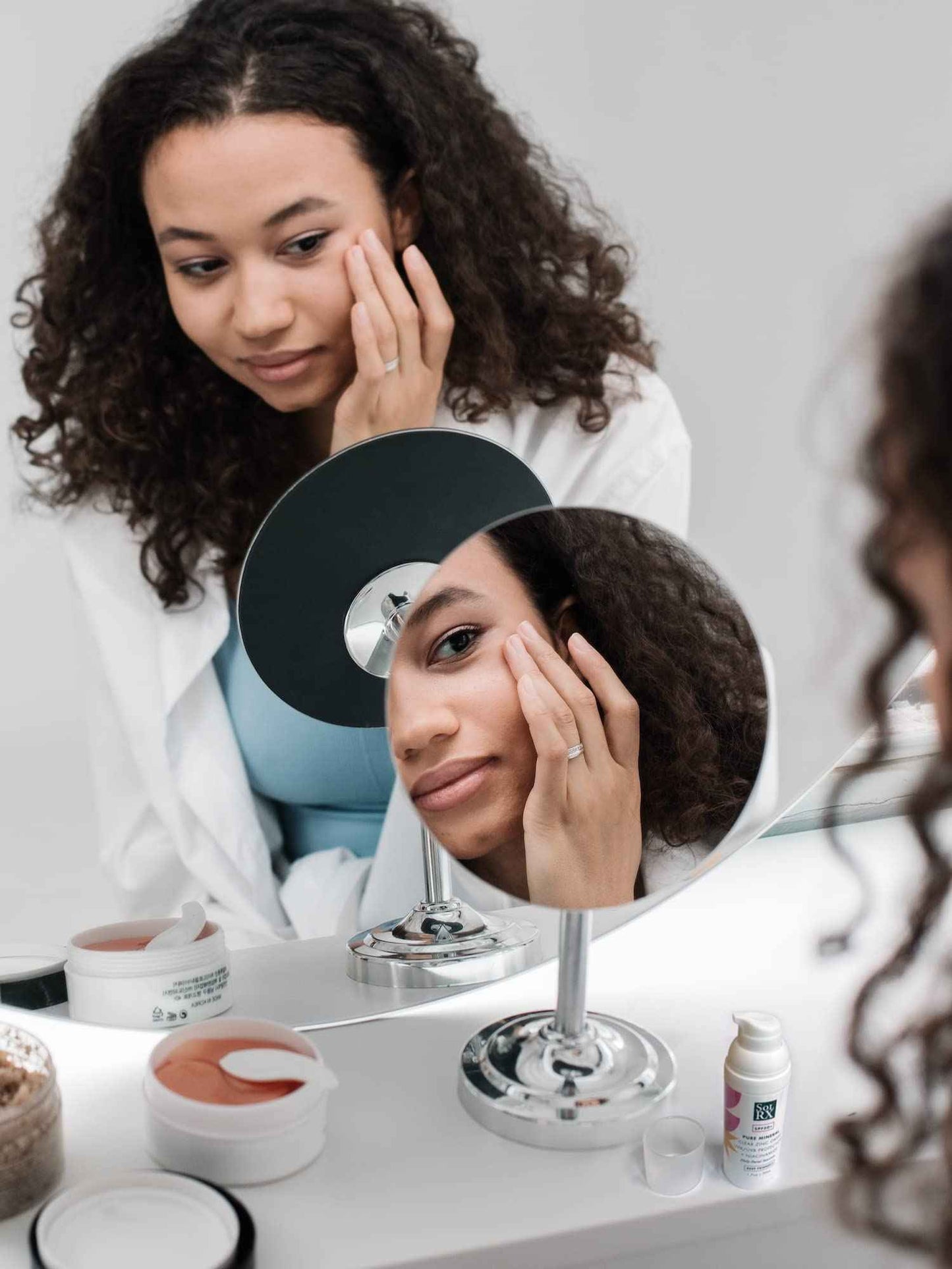 SolRX Pure Mineral SPF 50+ Face Sunscreen - 1.7oz Zinc Oxide Sunscreen with Niacinamide, Daily Facial Sunscreen, Reef Safe Sunscreen