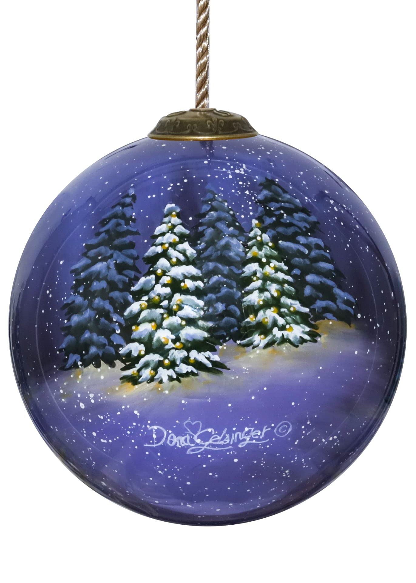 Inner Beauty 2011037 I’ll Be Home for Christmas Ornament, 4-inch Diameter