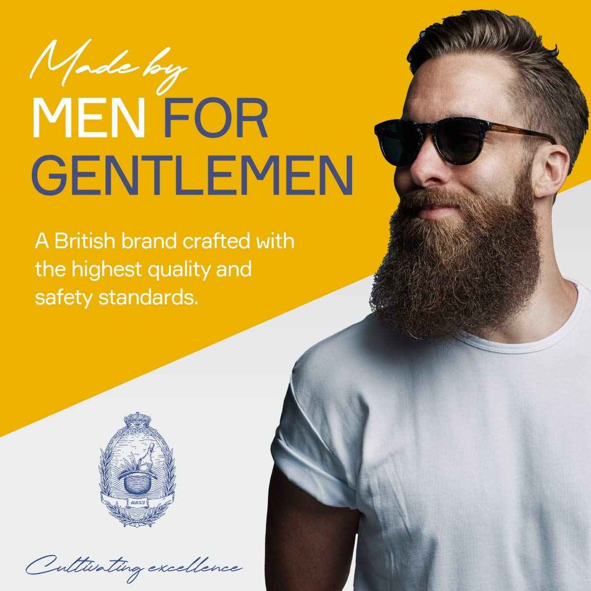 SEVEN POTIONS Beard Conditioner for Men – Prevents Beard Itch and Dandruff – Natural, Vegan, Cruelty Free (Citrus Tonic, 8.45 FL OZ)