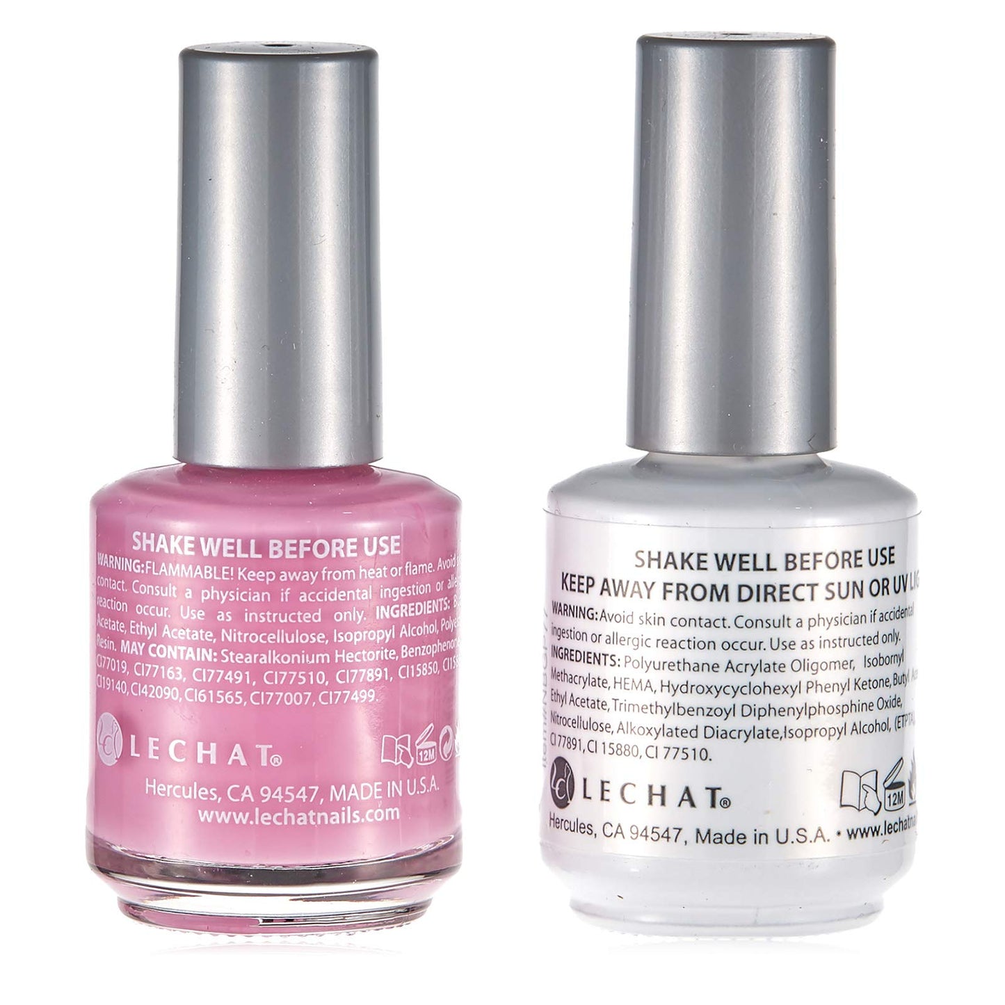 Lechat Nobility – Gel Polish & Nail Lacquer Set - Collection 2-5oz (Primrose NBCS077)