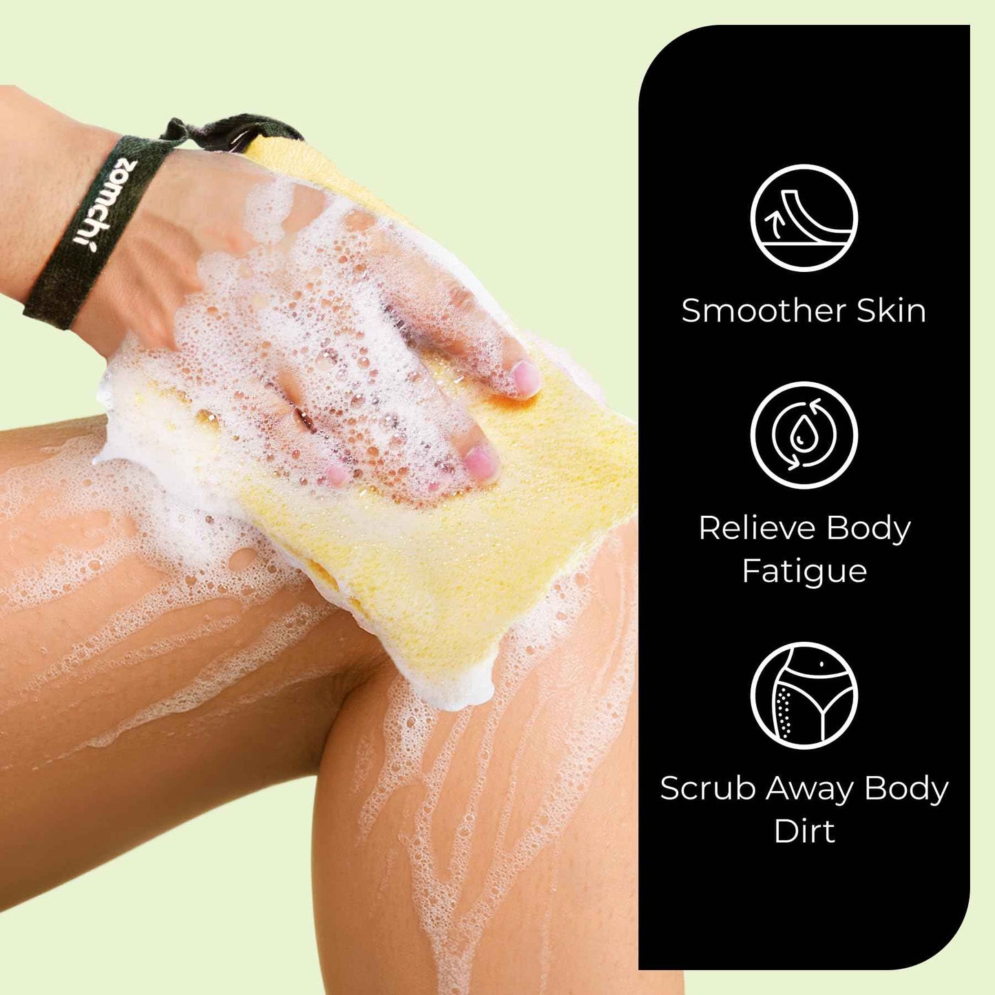 ZOMCHI 6 Pack Soap Saver Bags, Exfoliating Soap Pouch with Dual-Texture for Shower – Gray & Yellow & Pink