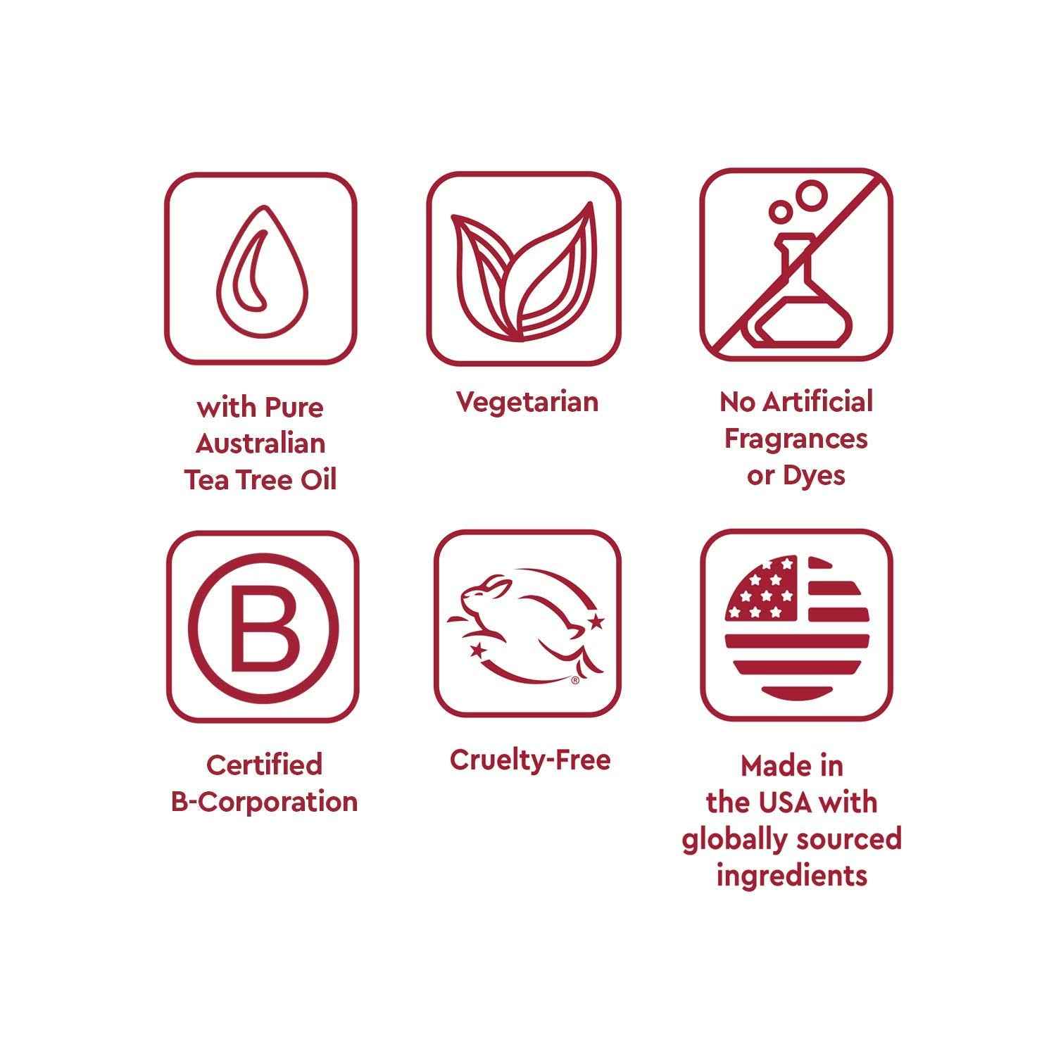 Desert Essence Tea Tree Oil Dental Tape - 30 Yards - Pack of 6 - Naturally Waxed w/Beeswax - Thick Flossing No Shred Tape - On The Go - Removes Food Debris Buildup - Cruelty-Free Antiseptic