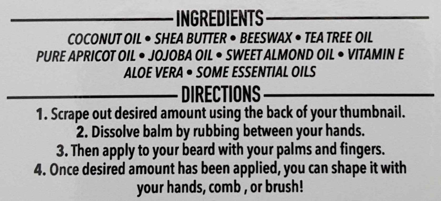 Grave Before Shave™ Tequila Limon Blend Beard Balm 4 oz BIG TIN