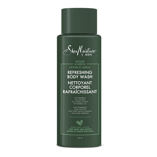 SheaMoisture Men Refreshing Body Wash Vetiver & Neroli