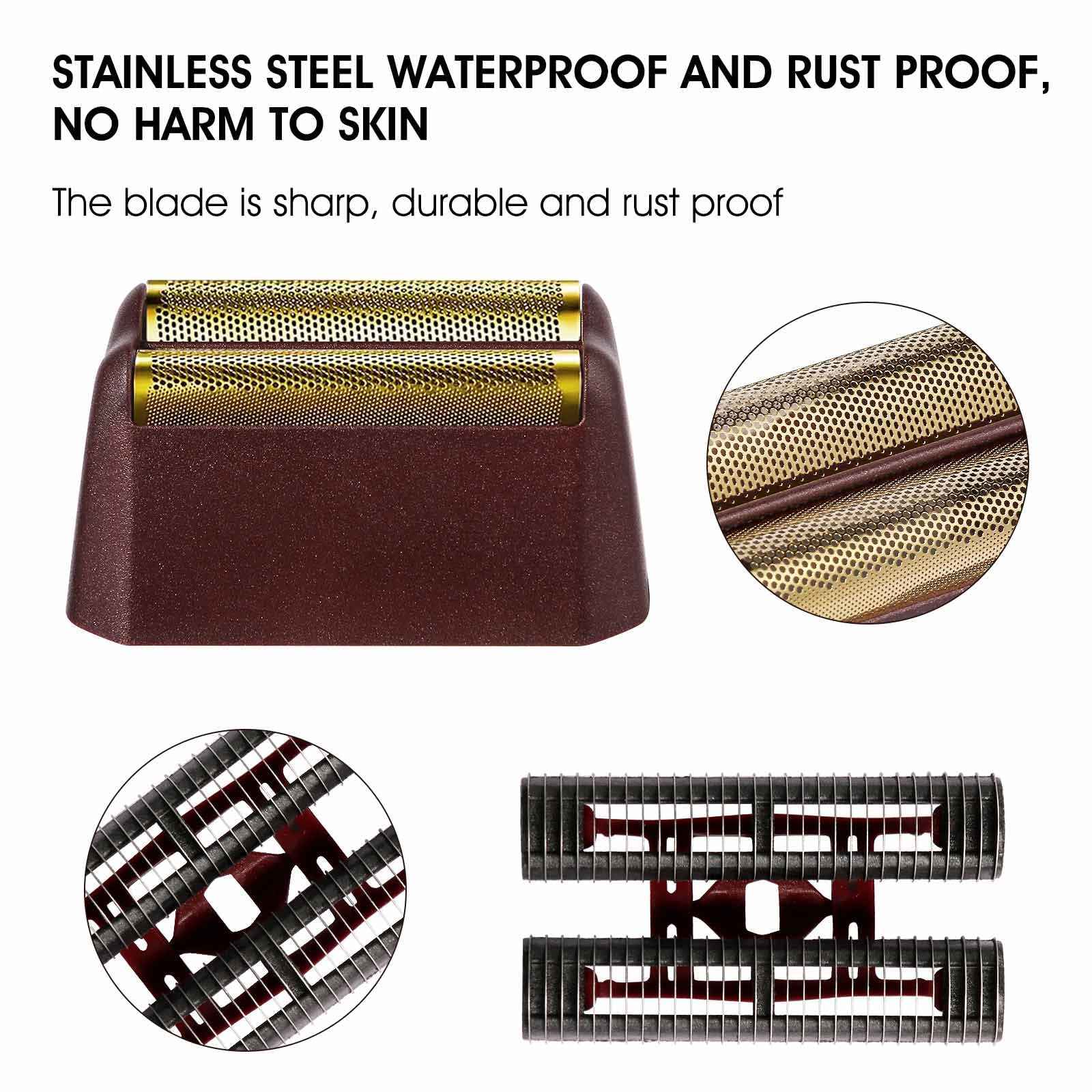 Professional 5 Star Series Finale Shaver Shaper Replacement Foil and Cutter Bar Assembly Compatible with Shaver Model 7031-100, 7043-100 Super Close Super Close Shaving Replacement Heads