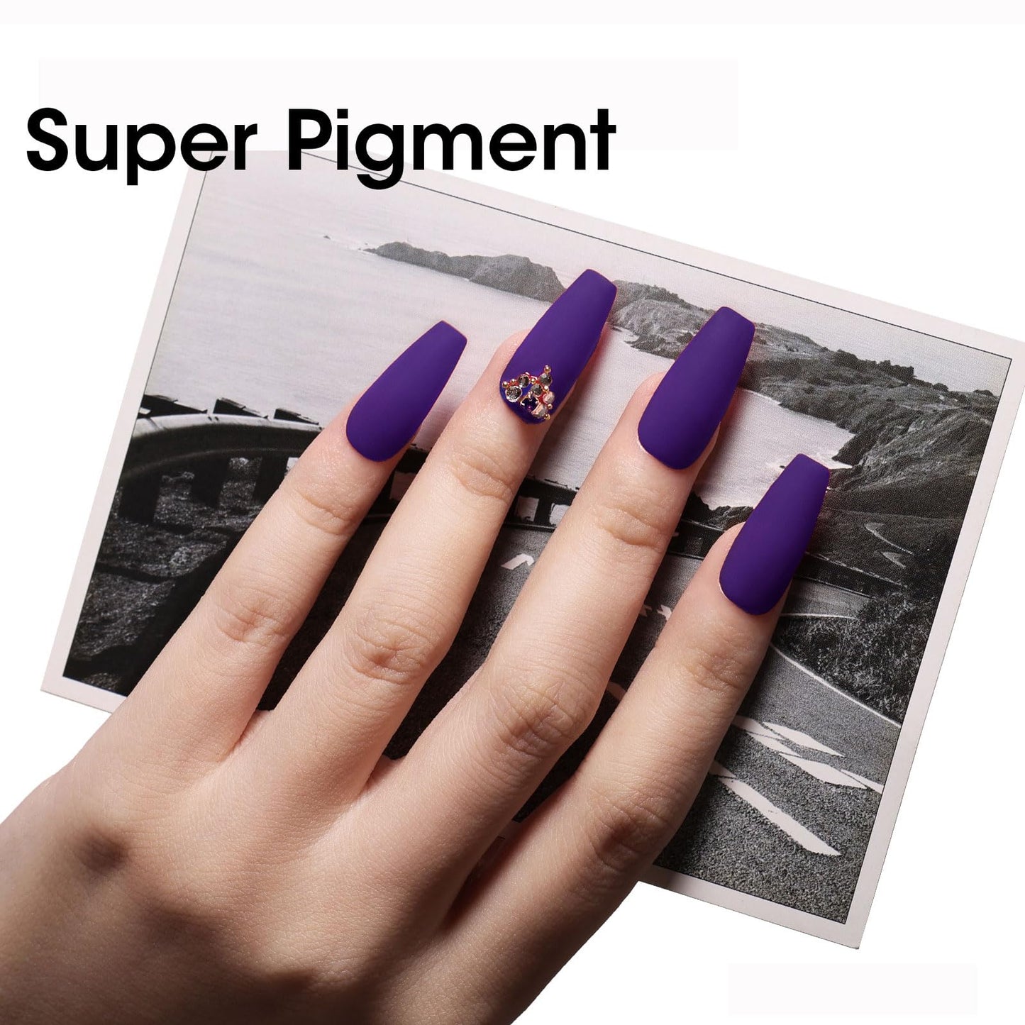 Gellen Gel Nail Polish Set 6 Colors Light/Dark Royal Purple Pink Gel Polish Serene Lavender Soak off Nail Lamp Gel Polish Spring Violet Orchid Gel Polish Kit DIY Manicure Set for Girl Popular Gift