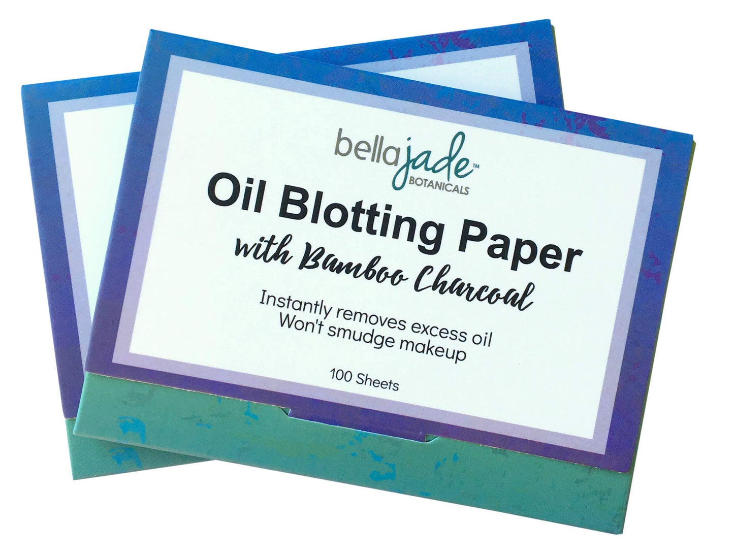 Oil Blotting Paper Sheets – Instantly Absorbs Excess Oil and Shine from Face without Smudging Makeup – Large size, 200 Tissues … (charcoal)