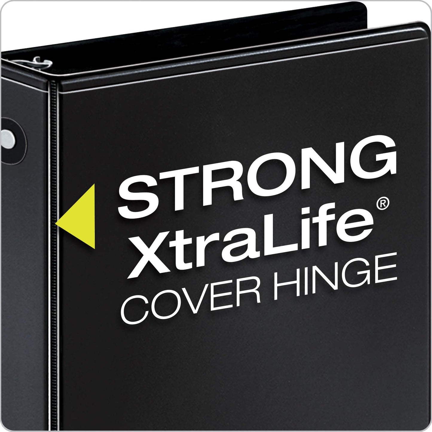 Cardinal Economy 3-Ring Binders, 2'', Round Rings, Holds 475 Sheets, Black, Carton of 12 (90640) & Economy 3 Ring Binder, 2 Inch, Black, Holds 475 Sheets, Nonstick,4 Pack of Binders (79522)