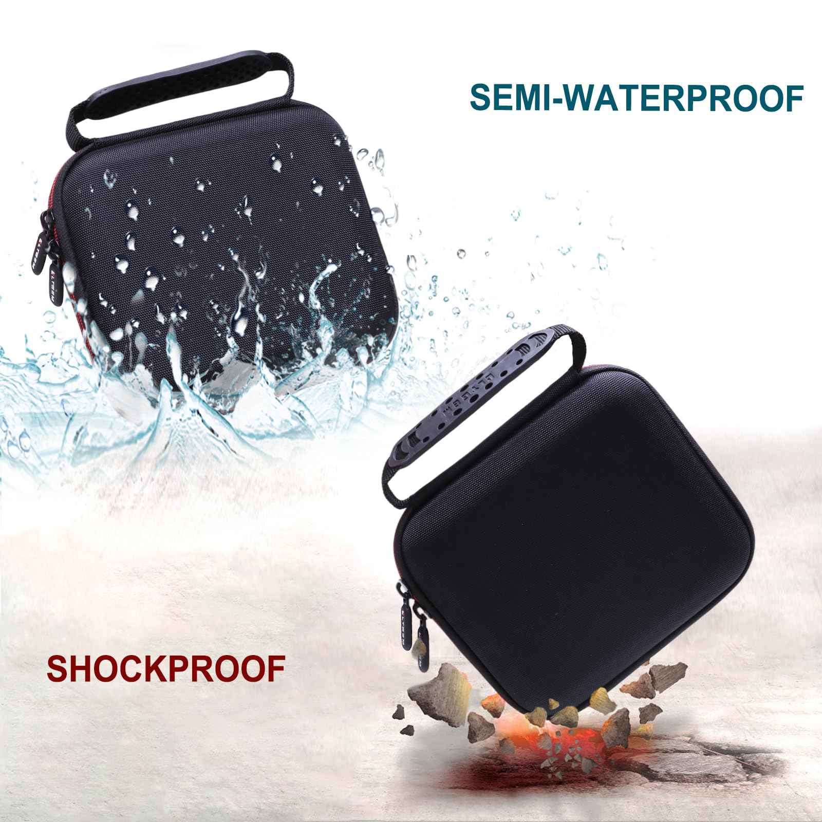 LTGEM EVA Hard Case Compatible with FlexSeries Electric Head Hair Shaver - Travel Protective Carrying Storage Bag (Only Case Sale)