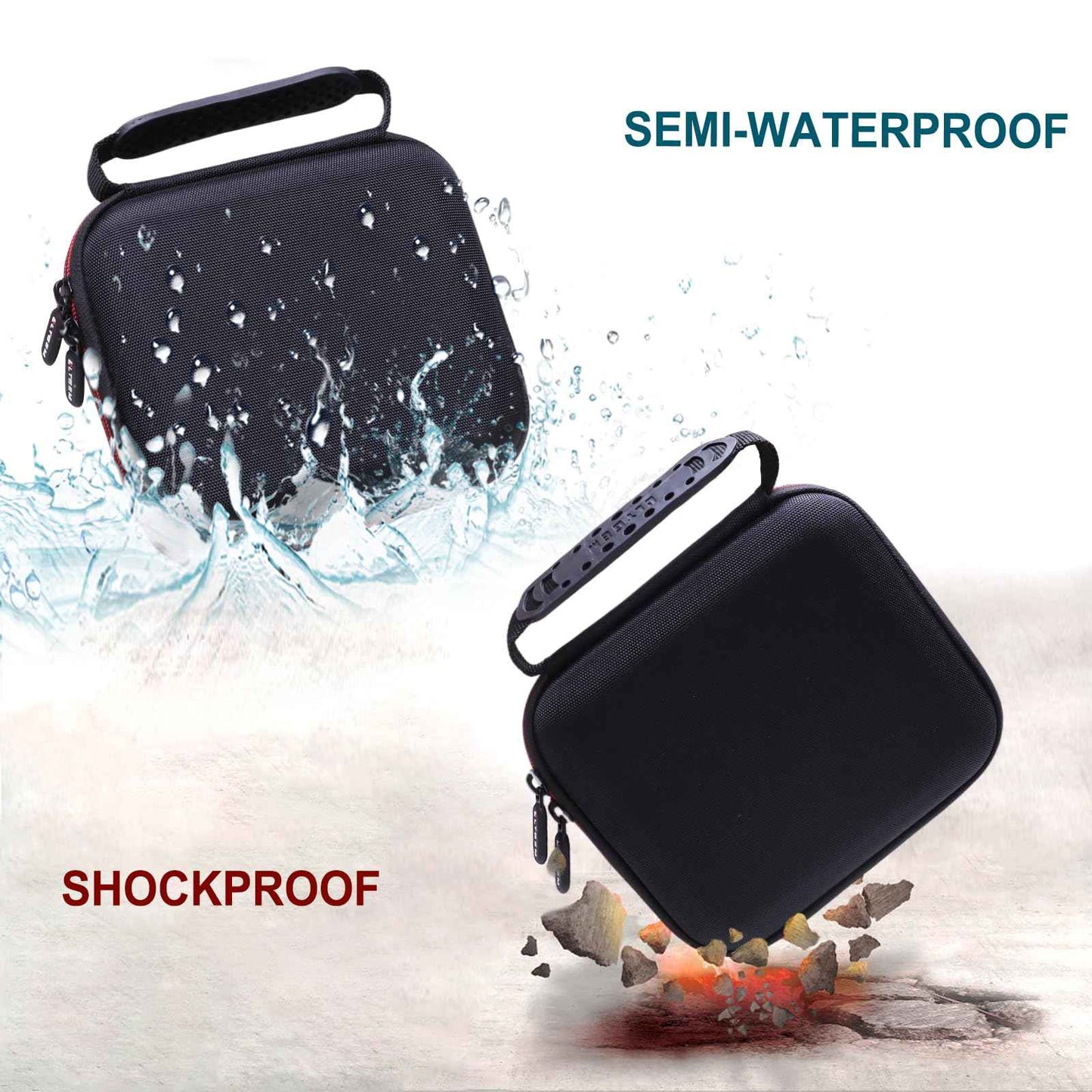 LTGEM EVA Hard Case Compatible with FlexSeries Electric Head Hair Shaver - Travel Protective Carrying Storage Bag (Only Case Sale)