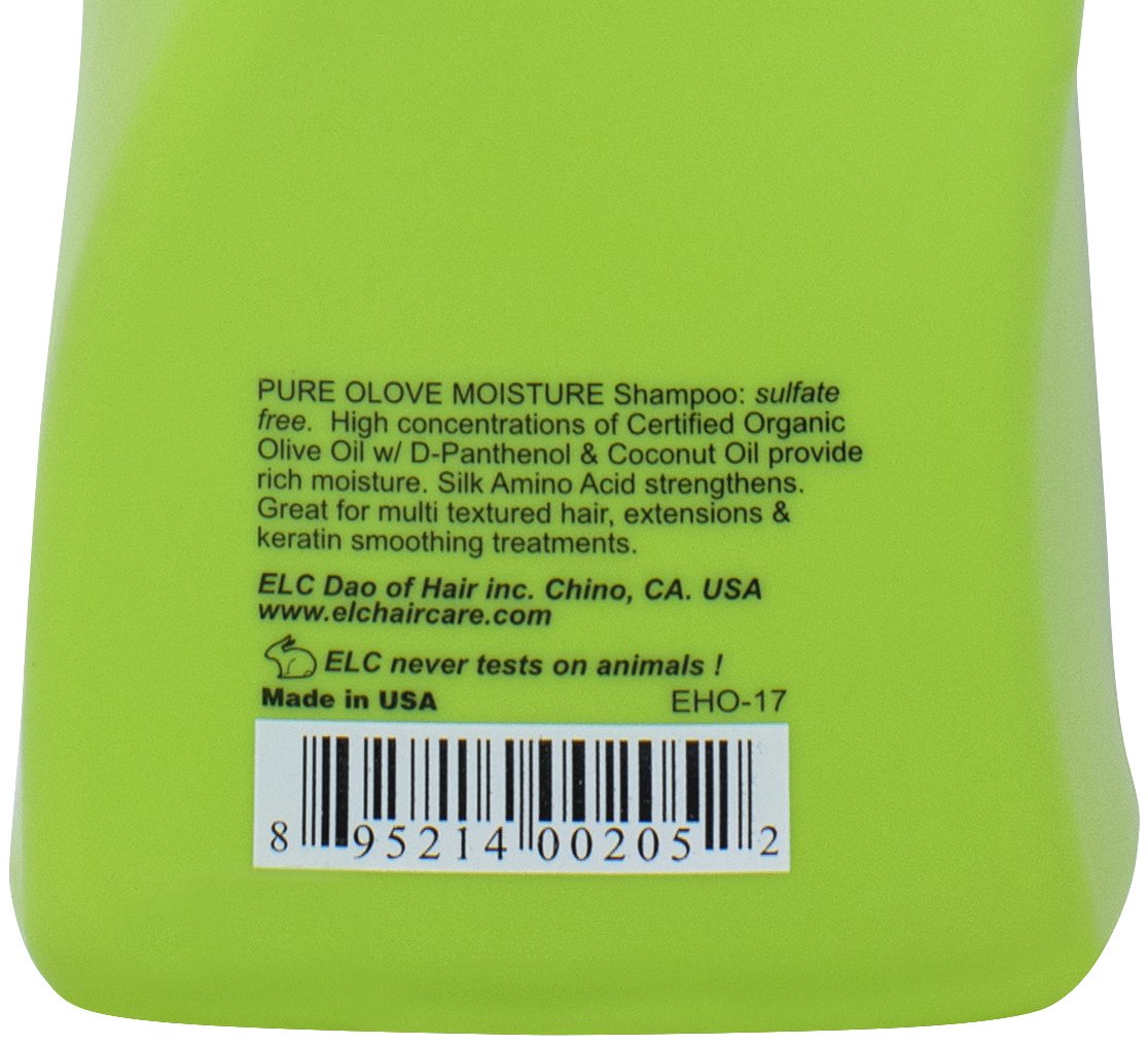 ELC Pure Olove Moisturizing Shampoo (12oz)