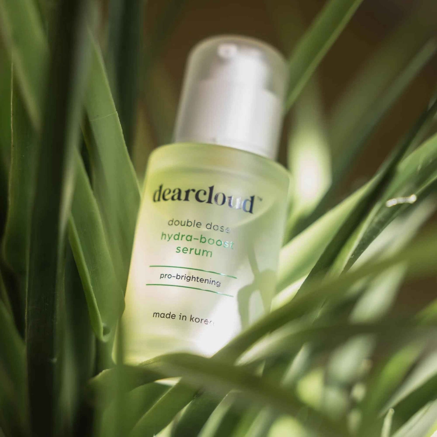 dearcloud Double Dose Hydra-Boost Serum – Hydrating Hyaluronic Acid & Vitamin C Face Serum (1 fl oz)