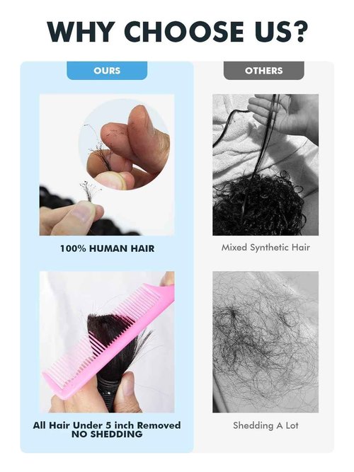 Human Braiding Hair for Boho Braids 100g 16 Inch Chocolate Brown Curly Boho Hair for Braiding Knotless 12A Deep Wave Bulk Bohemian 2 Bundles/Pack Color 4