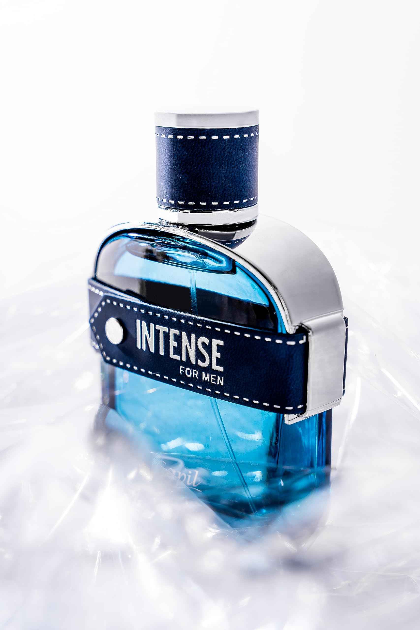 Sapil Intense Aromatic Spicy Men's Eau de Toilette with Lemon, Ginger & Vetiver – Long-Lasting, Bold & Masculine Fragrance for All Seasons & Occasions (100ml / 3.4oz)