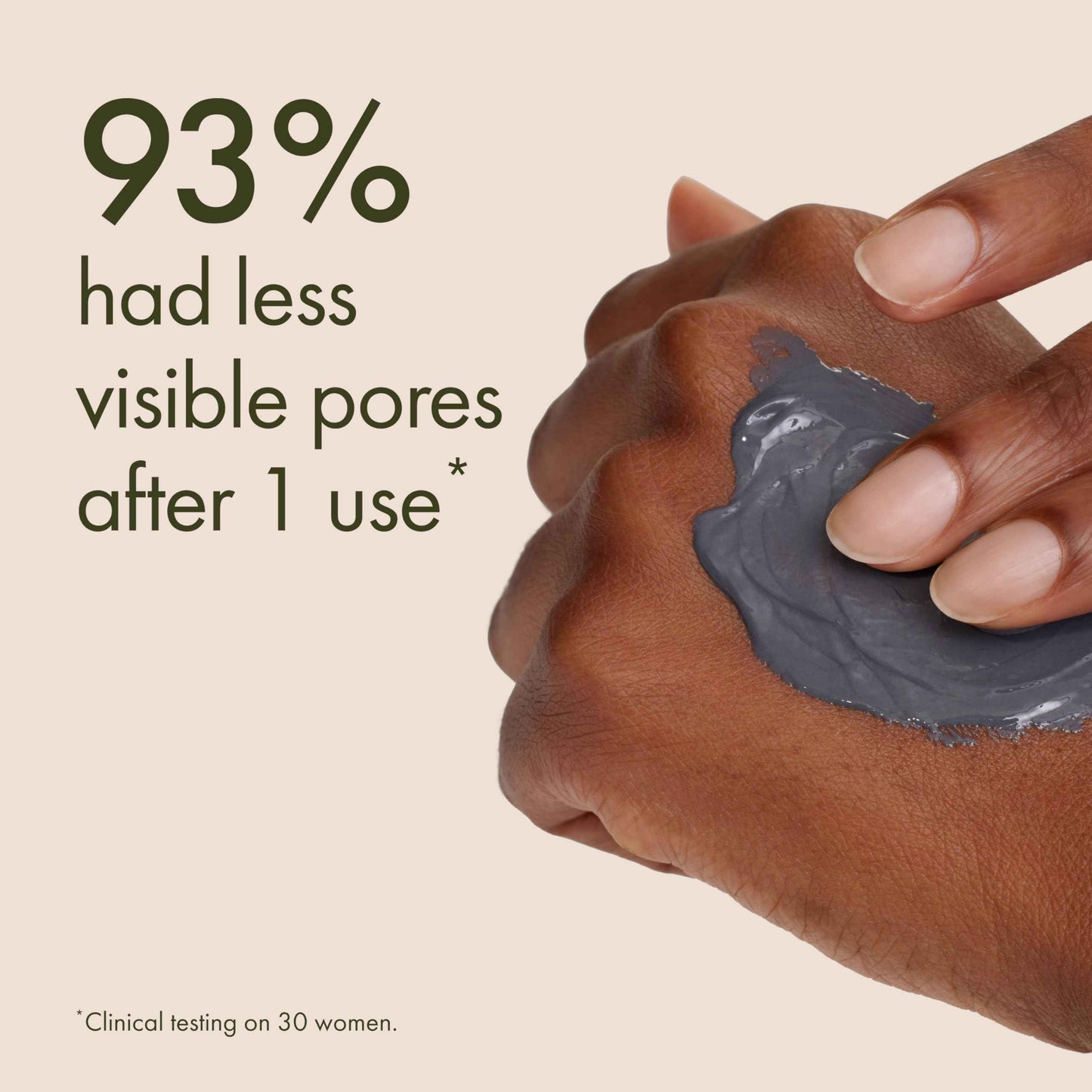 Origins Clear Improvement Active Charcoal Face Mask to Clear Pores | Clay Mask | Fragrance Free, 2.5 Fl Oz