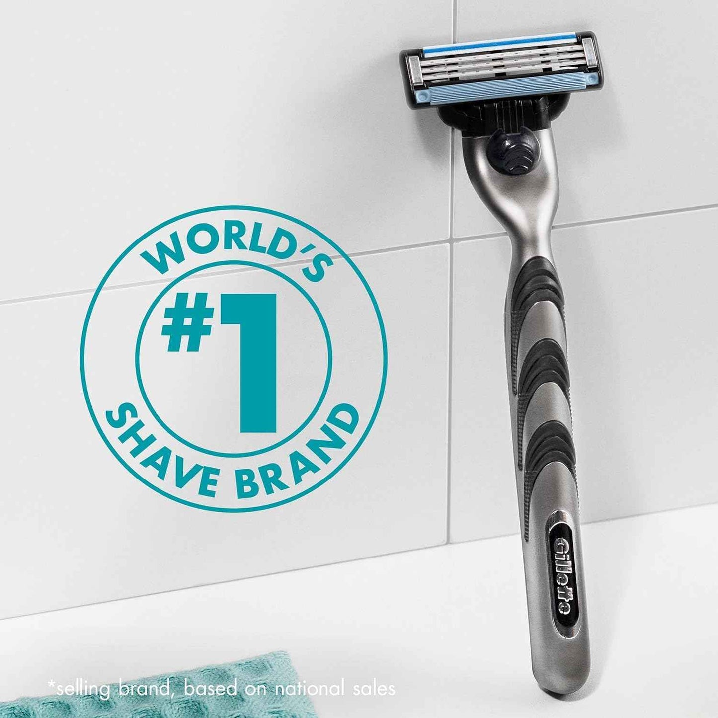 Gillette Mach3 Razor Refills for Men, 8 Razor Blade Refills