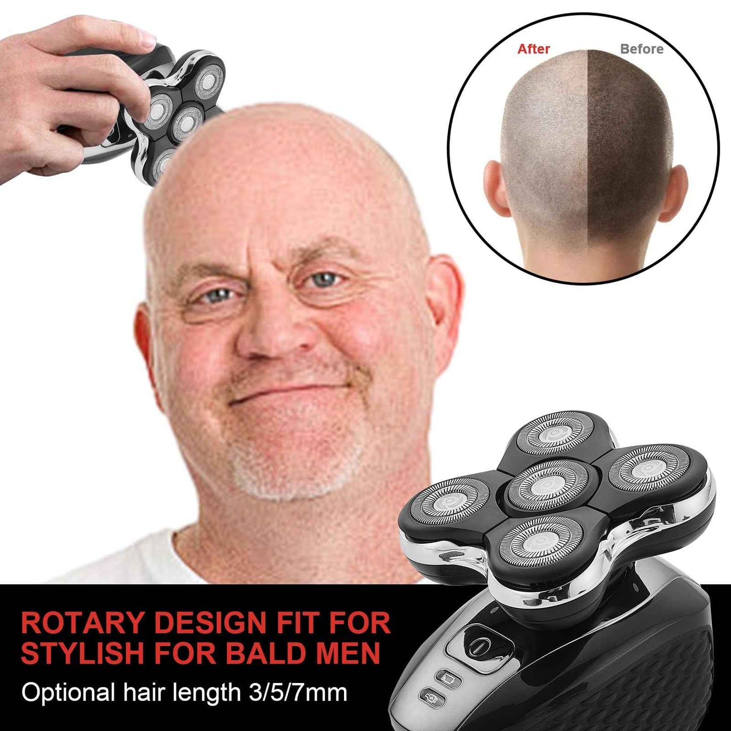 Pro Head Shaver Replacement Blades Compatible with Remington Balder Pro Head Shaver Model XR7000,Precision Electric Shaving for Bald Men. (1pack)