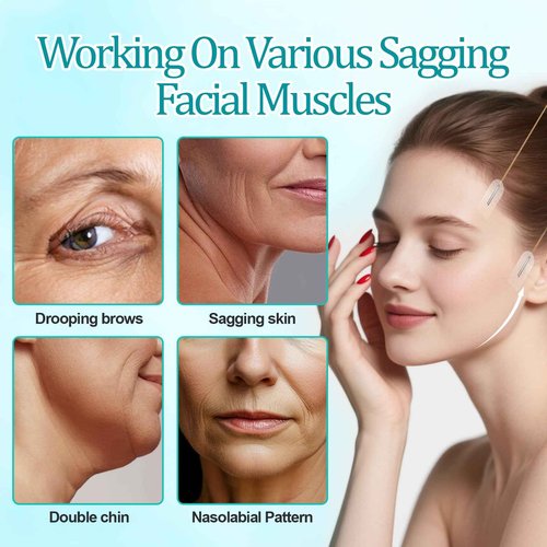 BAIGUOZH Face Lifting Tape, 120 Count Invisible Face Lift Tape for Forehead Cheek Jaw, Medical Grade Facial Tapes to Lift Skin, Instant Firming Under Makeup, Hypoallergenic & Reusable