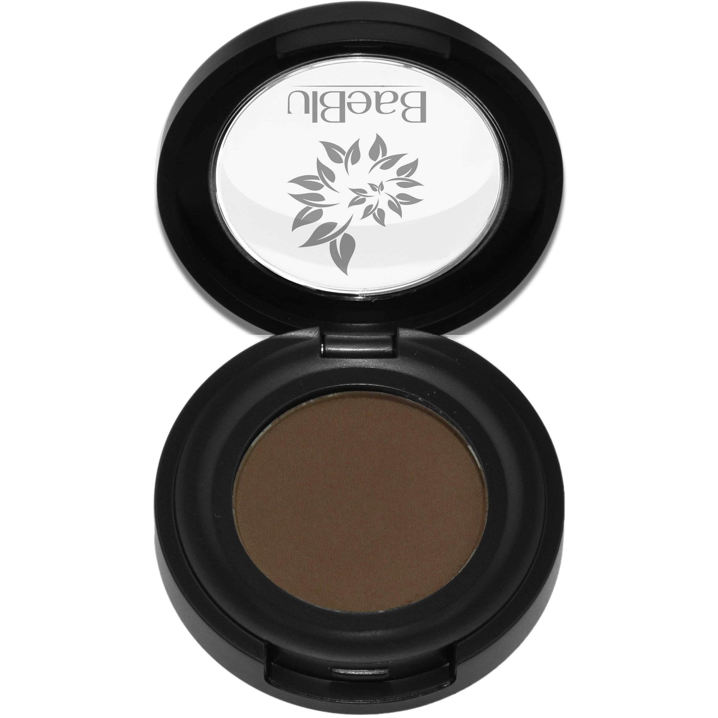 BaeBlu Eyebrow Powder, Organic Vegan 100% Natural, Fill-in Smudge Proof Brow Tint, Made in USA, Deep Brown