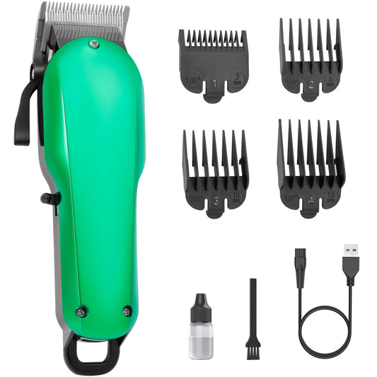 Aoocan Professional Hair Clippers for Men, Cordless&Corded Barber Clippers for Hair Cutting & Grooming, Rechargeable Beard