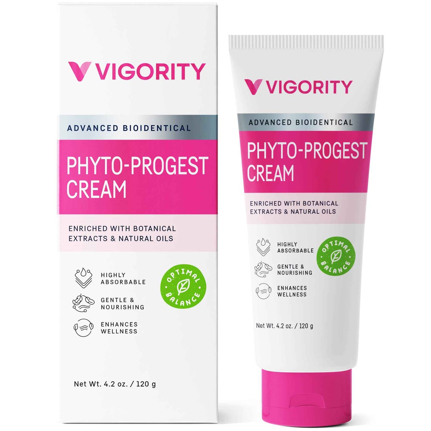 Vigority Phyto-Pro Cream for Women – Botanical Balance & Hydration Support – Gentle, Nourishing, and Fast-Absorbing Formula
