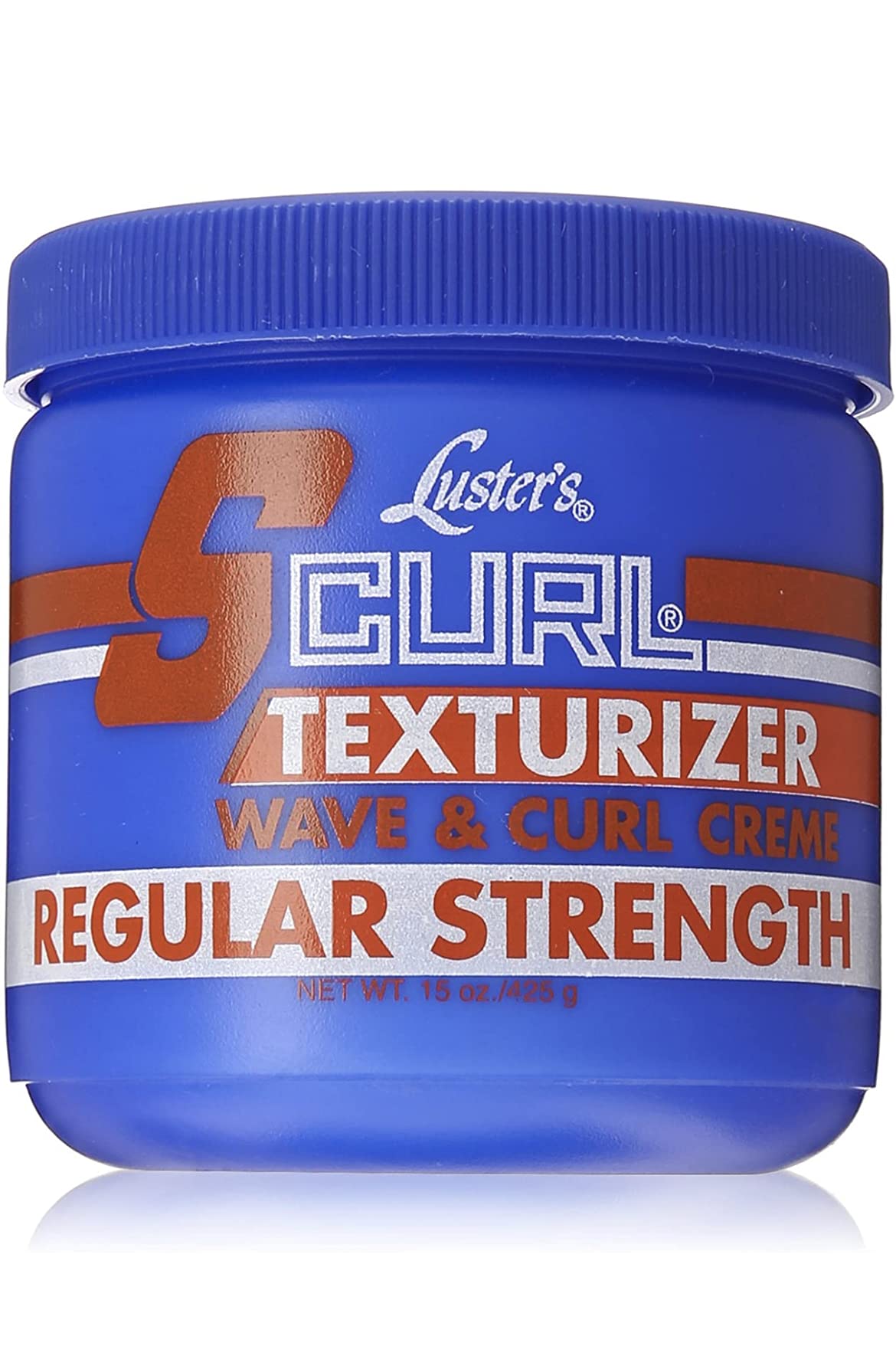 Luster S Curl Texturizer Regular Strength, 15 Ounce (Including Large Applicator Brush & 3 pc Rat Tail Styling Comb Set) Wave & Curl Creme Application Styling Kit Bundle Kit