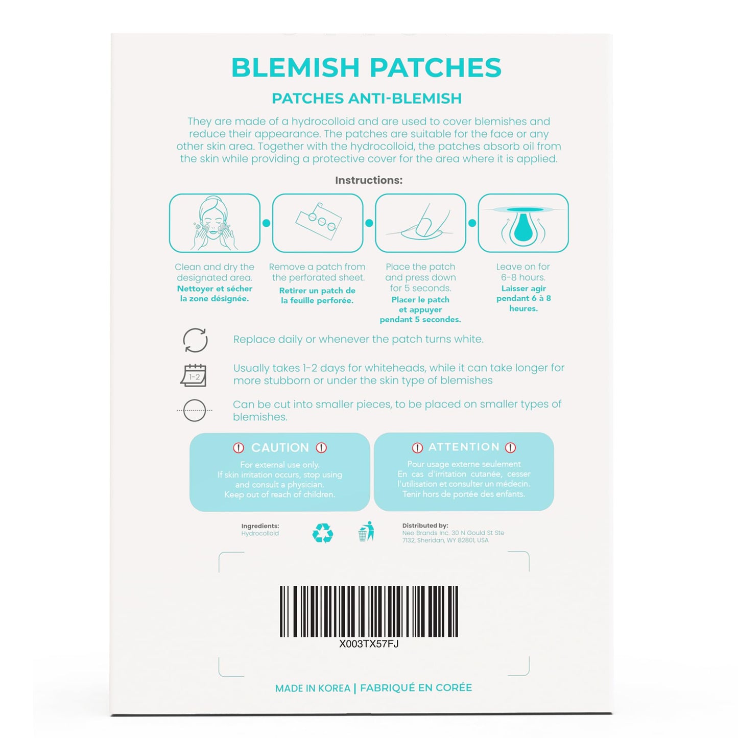 CLEOF Pimple Patches for Face & Body - Overnight Treatment - Acne Patch for Zits, Dots, Bumps, Spots, Pimples, Whiteheads - Hydrocolloid Stickers - Vegan, Cruelty-Free, Hypoallergenic (12mm)