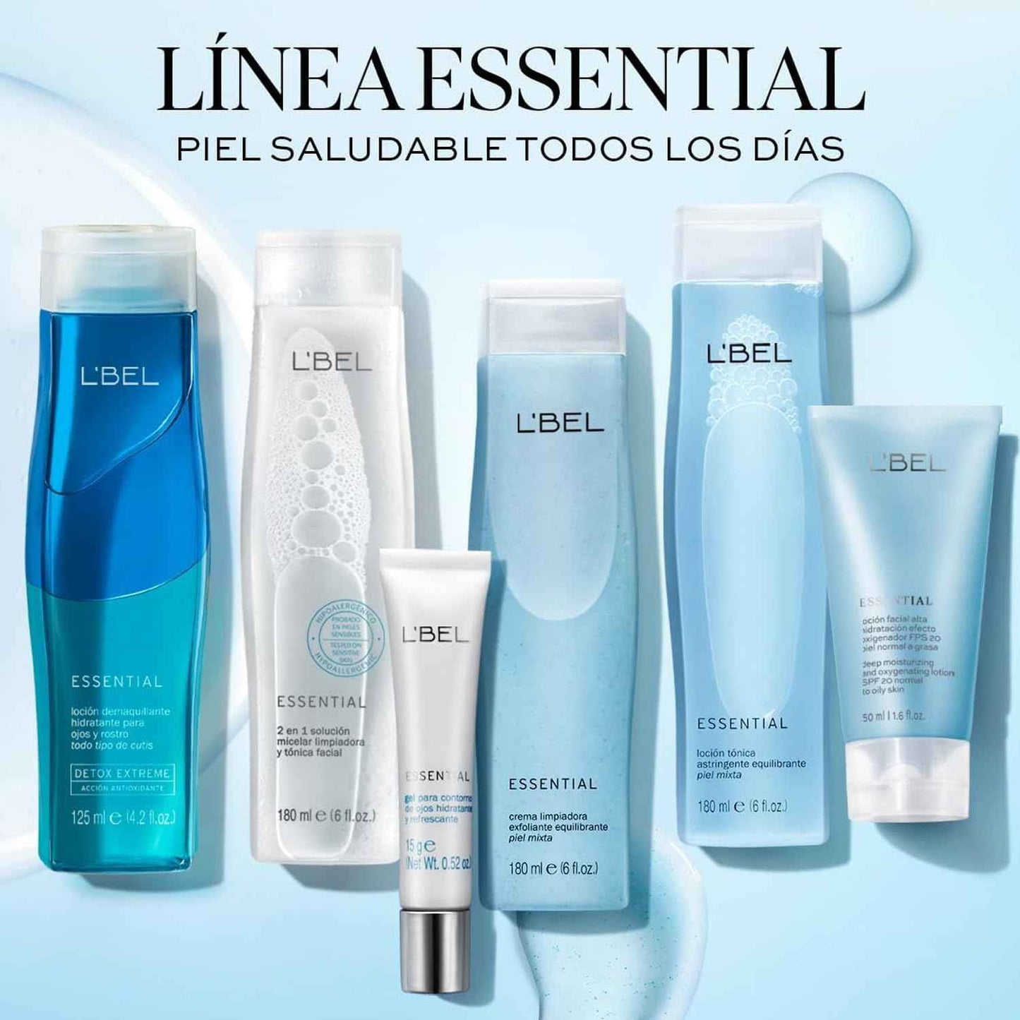 L'Bel Essential Contorno de Ojos Hidratante y Refrescante - L'Bel Essential Moisturizing and Refreshing Eye Contour .52 oz (15g)
