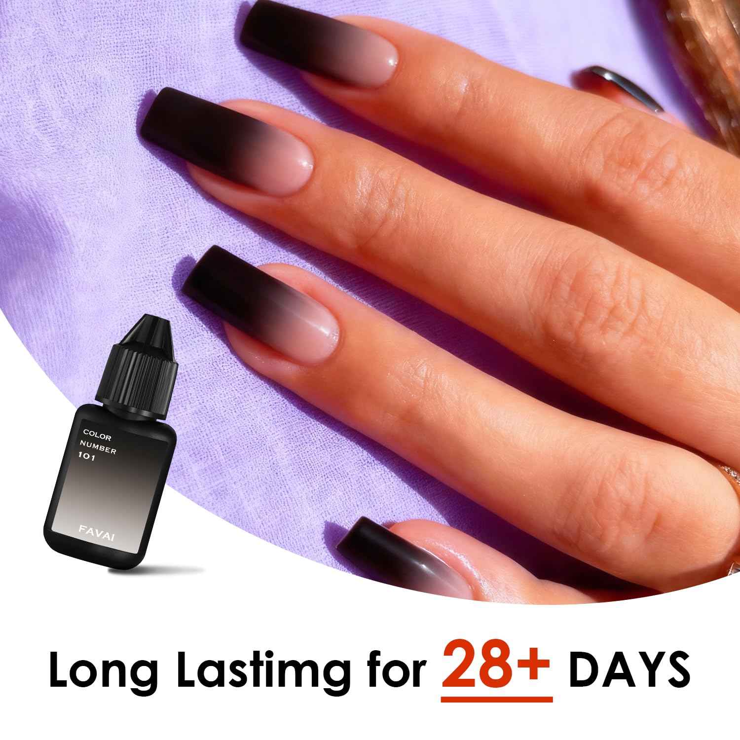 FAVAI Professional Airbrush Gel Nail Set - HOT 12 Collection | Original Airbrush Nail Formula | Fast-Dry, Smooth Gradient, Salon-Quality Finish Gel Nail Polish, Nail Design Decoration at Home,12 PCS