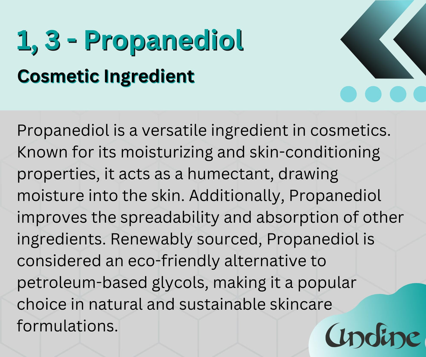 Propanediol / 1,3 Propanediol (16 oz. (473 ml)